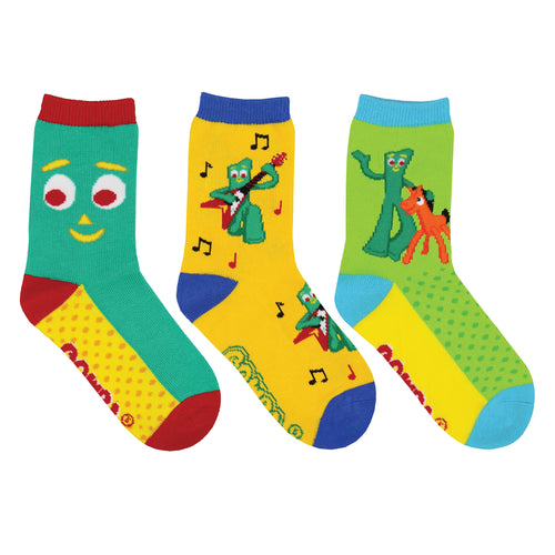 3 Pack - Gumby - Cotton Crew