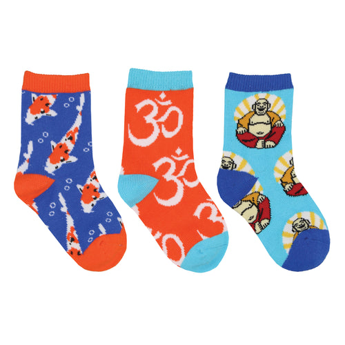 3 Pack - Om - Cotton Crew