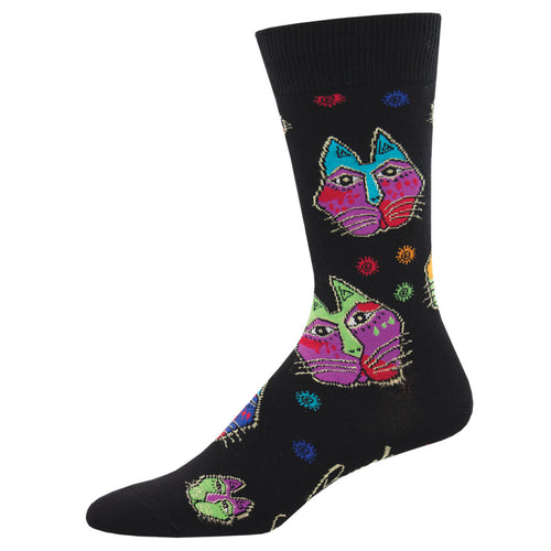 Laurel Burch - Cat Heads - Cotton Crew