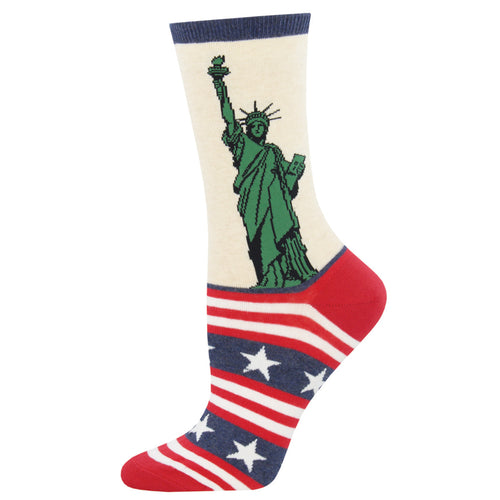 Lady Liberty - Cotton Crew