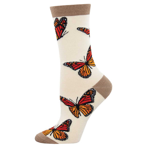Bamboo Monarchy Butterfly Socks for Women - Shop Now | Socksmith