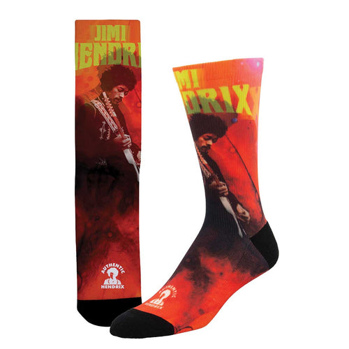 Jimi Hendrix Guitar Unisex Socks - Shop Now | Socksmith