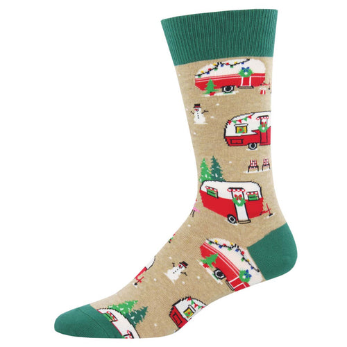 Christmas Campers Socks for Men - Shop Now | Socksmith