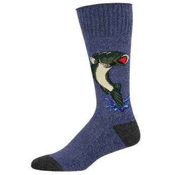 Recycled Cotton - Bass Socks Made In USA | Socksmith
