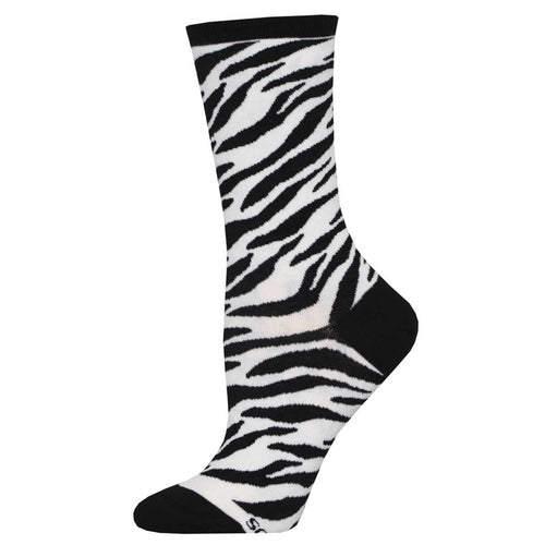 Zebra Print - Cotton Crew