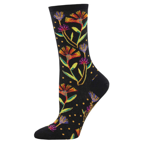 Laurel Burch Wildflowers Art Socks for Women - Shop Now | Socksmith