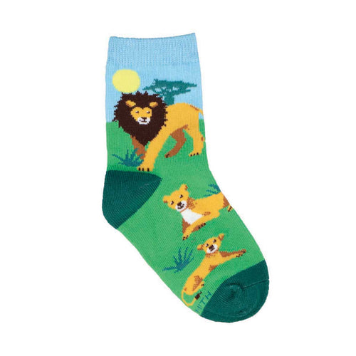 Lounging Lions - Cotton Crew