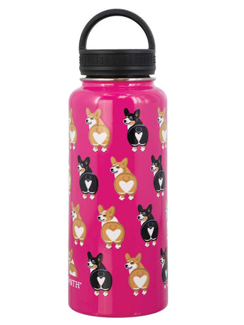 Corgi Butt - Loop Lid Bottle