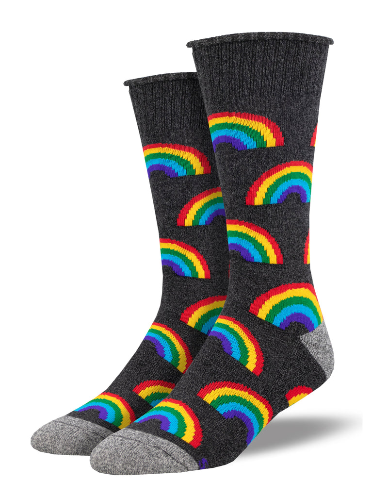 Outlands USA Recycled Cotton "Follow The Rainbow" Socks Socksmith