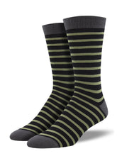 Bamboo Sailor Stripe Socks For Men - Shop Now | Socksmith