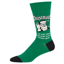 Men's Retro Spoof "Christmas Spirit" Socks