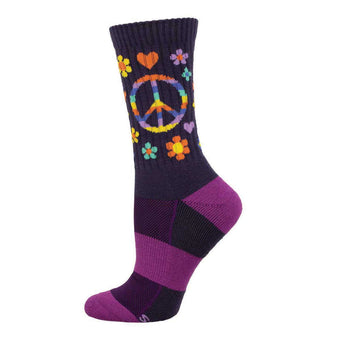 Peace, Love, and Flower Power - Merino Wool