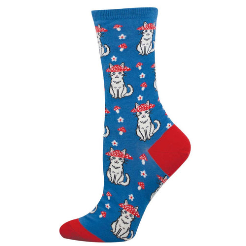 Mushroom Cat - Cotton Crew