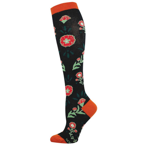 Crawling Flowers - Knee Highs