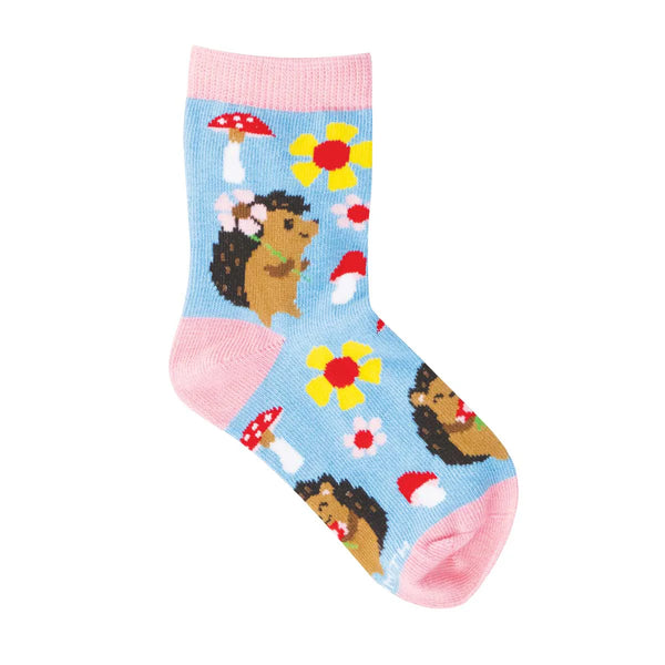 Hedgie Floral - Cotton Crew