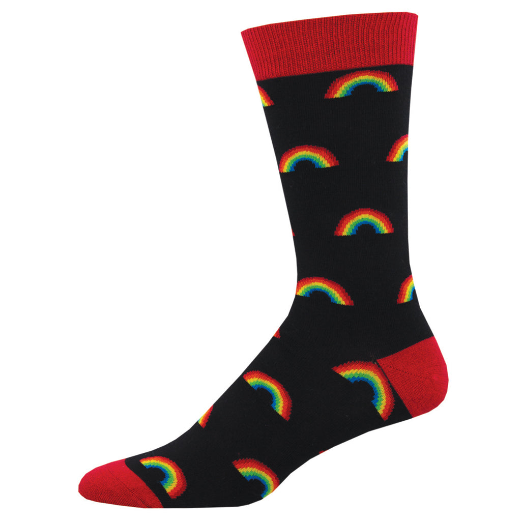Men's Bamboo Rainbow Dress Socks | Socksmith Design – Socksmith Canada ...