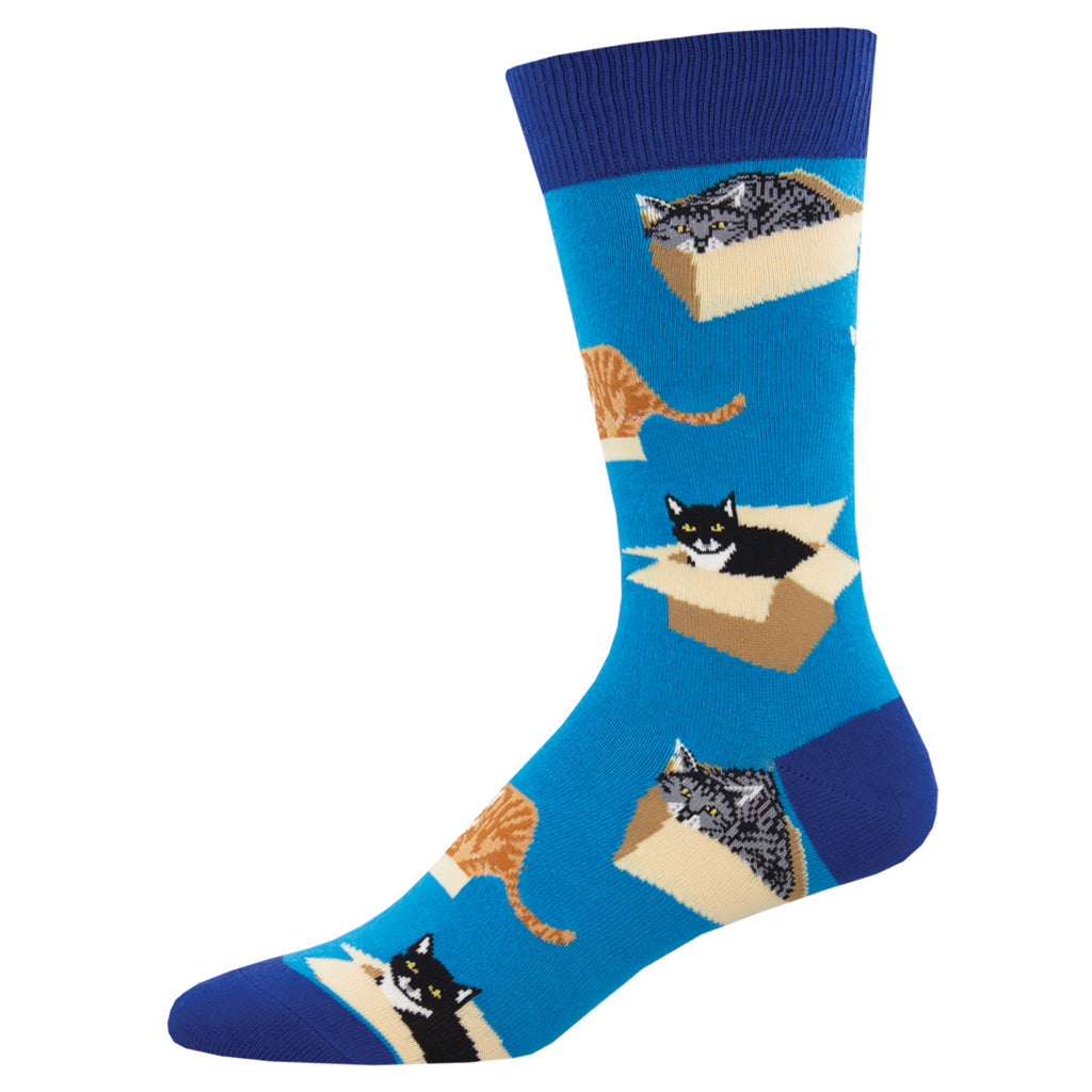 【数量限定】 Men's Novelty Dress Socks - Playful Cat Socks | Socksmith 服＆ファッション小物