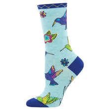 Laurel Burch - Hummingbird Blossom - Cotton Crew