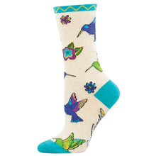 Laurel Burch - Hummingbird Blossom - Cotton Crew