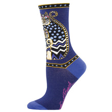 Laurel Burch - Polka Dot Cat - Cotton Crew