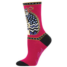 Women's Laurel Burch "Polka Dot Cat" Socks