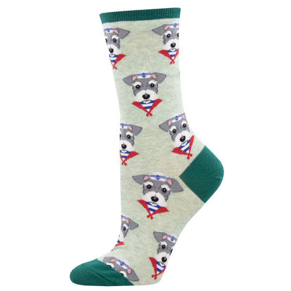 Snazzy Schnauzer - Cotton Crew