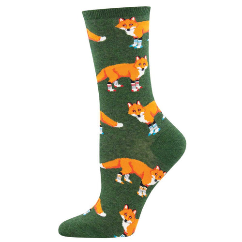 Women's Fox Novelty Cotton Socks | Socksmith