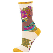 Laurel Burch Blossoming Woman Art Socks - Shop Now | Socksmith