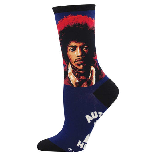 Jimi Hendrix Portrait Socks for Women - Shop Now | Socksmith