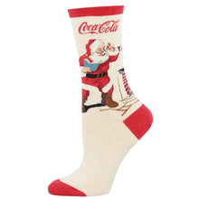 Classic Coke Santa Socks for Women - Shop Now | Socksmith