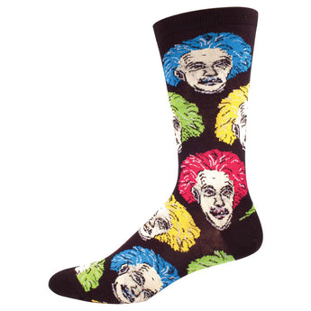 Albert Einstein Socks for Men - Shop Now | Socksmith
