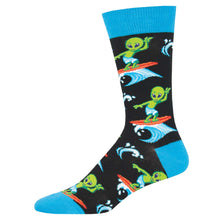 Surfing Aliens Socks for Men - Shop Now | Socksmith