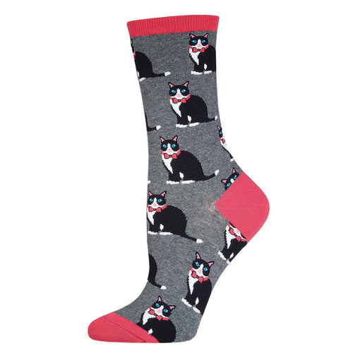 Tuxedo Cat Socks for Women - Shop Now | Socksmith