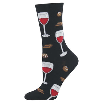 Wine and Chocolate Socks for Women - Shop Now | Socksmith