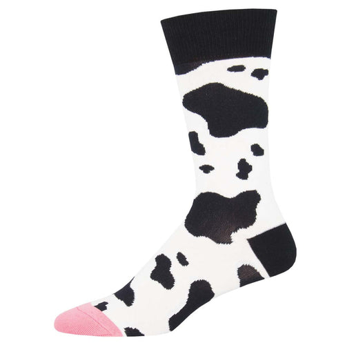 Cow Print Socks for Men - Shop Now | Socksmith