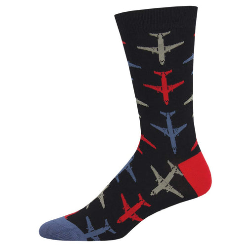 Airplane Bamboo Socks for Men - Shop Now | Socksmith