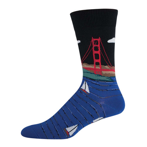 Golden Gate Bridge Socks for Men - Shop Now | Socksmith