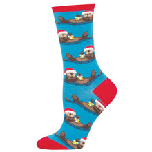 Otter Holiday Socks for Women - Shop Now | Socksmith