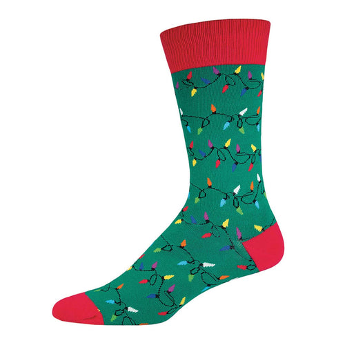 Christmas Lights Socks for Men - Shop Now | Socksmith