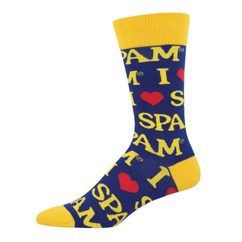 I Heart Spam Socks for Men - Shop Now] | Socksmith