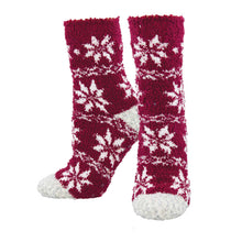 Women's Warm & Cozy "Fair Isle Fun" Socks