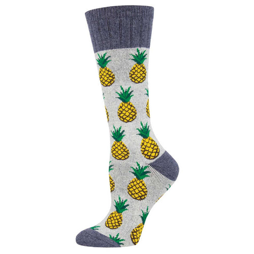 Recycled Wool - Pineapple Socks Made In USA | Socksmith