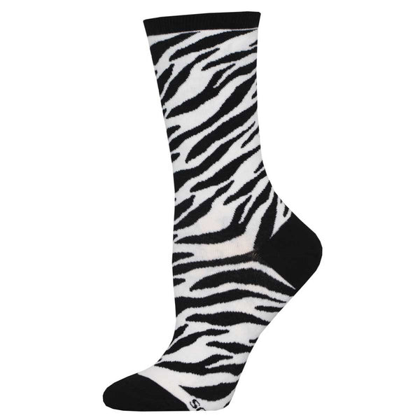 Zebra Print - Cotton Crew