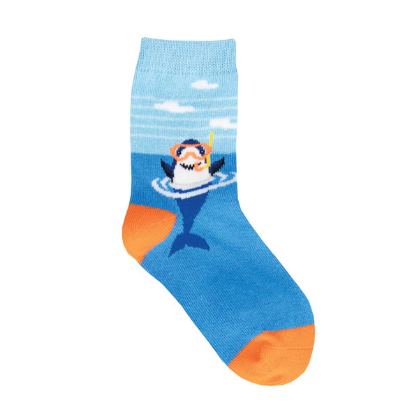 Snorkel Shark - Cotton Crew