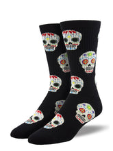 NO BS - "Candy Skull" Athletic Socks