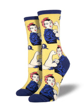Rosie The Riveter Socks for Women - Shop Now | Socksmith