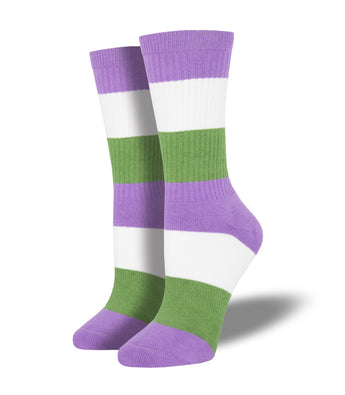 Pride Socks by Socksmith - Genderqueer Pride