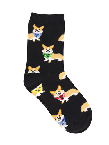 Corgi Dog Socks For Kids - Shop Now | Socksmith
