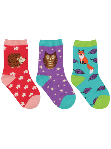 Cute Animals 3-pack Socks for Kids - Shop Now | Socksmith