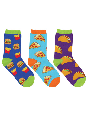 Yummy Foods 3-pack Socks for Kids - Shop Now | Socksmith